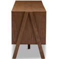 thumbnail image 4 of Baxton Studio Buffet Perlé en Blanc et Noyer, 4 of 5