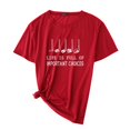 thumbnail image 2 of TIMIFIS T-Shirts pour Homme Couple Assortis T-Shirt de la Saint-Valentin Mode Col Rond T-Shirts Imprimés T-Shirt Surdimensionné Couple Hommes Manches Courtes - Printemps/été, 2 of 5