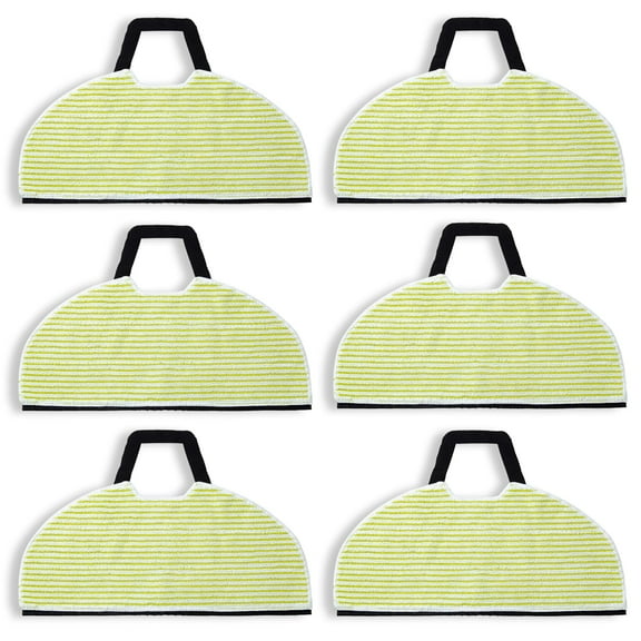 Replacement Mop Pads for Shark RV2610WA RV2620WD RV2410WD AI Ultra Robot Vacuum,6 Pack