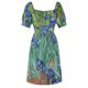thumbnail image 5 of Irises vestido de manga corta vestido de mujer vestidos de estilo coreano vestidos de verano para mujer vestido de noche de lujo para mujer, 5 of 6