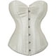 thumbnail image 1 of Women's Bustier Corset Top Sexy Lingerie Sets Black Satin Waist Cincher, 1 of 4