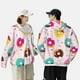 thumbnail image 4 of Fotbe Donut Chaqueta con Protección Solar UPF 50+ para Hombre y Mujer, Camisa con Capucha y Bolsillos-Large, 4 of 7