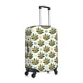 thumbnail image 3 of Balery Luggage Cover Sloth Sitting Tropical Leaves Print Suitcase Covers for Luggage Elastic Washable Suitcase Protector Fits 18-32 Inch Luggage-Medium, 3 of 9