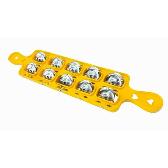 1 PCS Singal Khartal / Hand tambourine / jhall / jheeka with Steel jingles