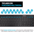 thumbnail image 4 of Teclado y Mouse Inalámbrico BLOOSOM CON Receptor USB hasta 20 Metros, 4 of 4