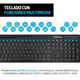 thumbnail image 4 of Teclado y Mouse Inalámbrico BLOOSOM CON Receptor USB hasta 20 Metros, 4 of 4