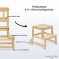 thumbnail image 2 of Dream On Me 2-in-1 Funtastic Tower and Step Stool, 2 of 8