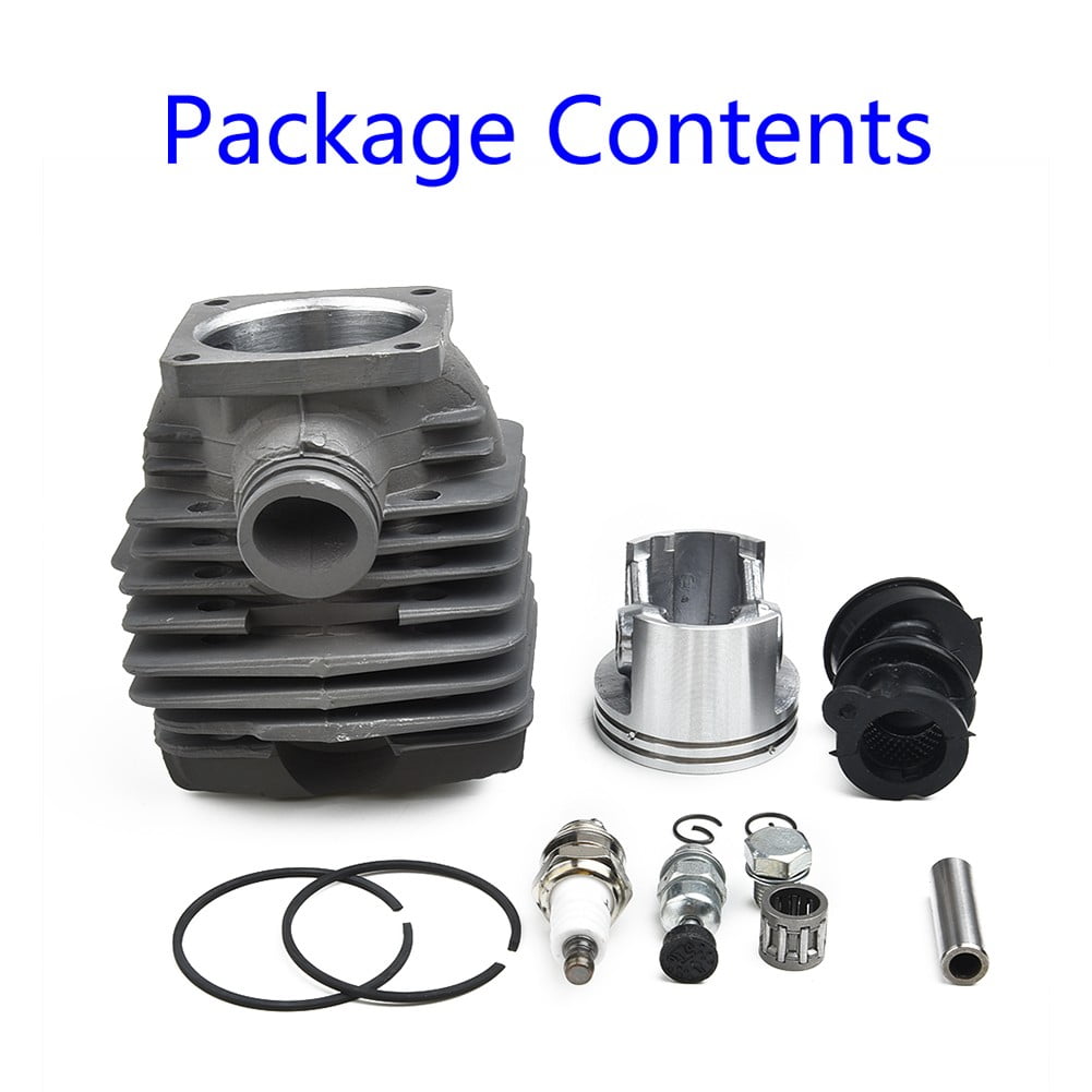 48mm Cylinder Piston Kit For Stihl MS360 036 034 w Fuel Oil Filter Line Bearing 