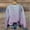 Purple, variant on Oversized Sweaters for Women Gradient Color Long-Sleeve Knitted Pullover Sweaters,Plus Size Blue L