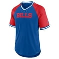 thumbnail image 2 of Men's Fanatics Royal/Red Buffalo Bills Second Wind Raglan V-Neck T-Shirt, 2 of 3