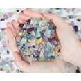 thumbnail image 5 of Flourite Crystals Tumbled Chips Crushed Quartz Crystal Stone Crystals and Healing Stones Reiki Chakra Stone Making Home Decoration 100g, 5 of 7