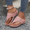 thumbnail image 2 of Women's Sandals and Slides Orthopedic Sandals for Women with Arch Support Wide Width Summer Dressy 2026 Comfortable Platform Orthotic Flip Flops Beach Vacation Walking Sandals Shoes, 2 of 6