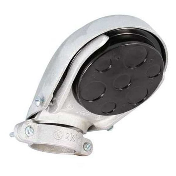 Raco Caps,Aluminum,Overall L 8in 2410