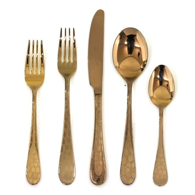 Stainless Steel Cutlery Sets Rose Gold Spoons Forks 8/16/24/32 piece Dinner Set 