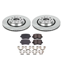 Ultimate Brakes Rear Semi-Metallic Brake Pad and Rotor Kit with Hardware WM80171