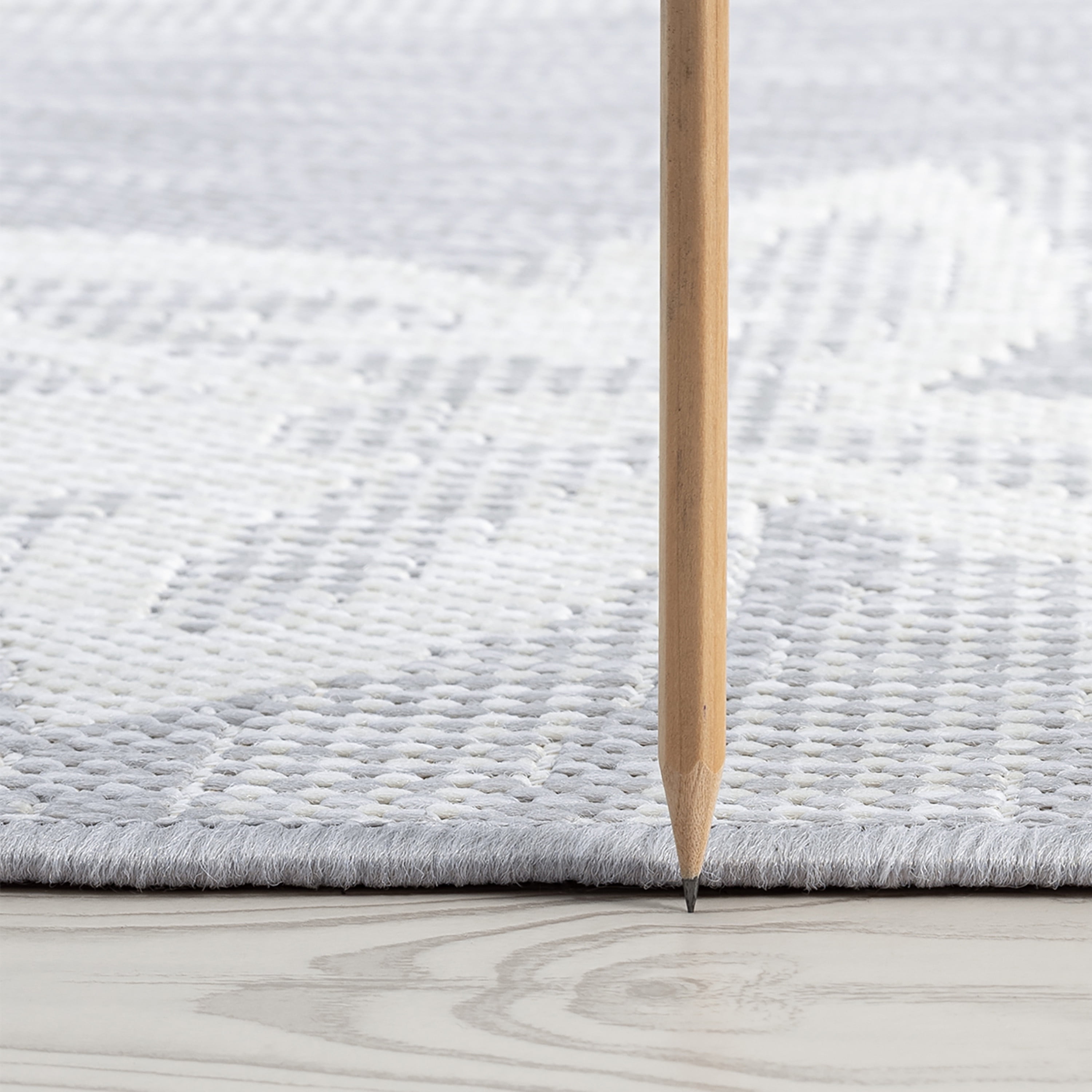 5x8 Water Resistant, Indoor Outdoor Rugs for Patios, Front Door Entry, Entryway, Deck, Porch, Balcony | Outside Area Rug for Patio | Gray, Floral | Size: 5'3'' x 7'3''
