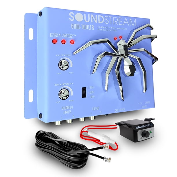 Epicentro Soundstream BXM-100LTR Restaurador De Bajos Automóvil lila