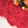 thumbnail image 3 of Mantel rojo Table Runner Snowkingdom de 3 m de largo, 6 unidades, 3 of 8