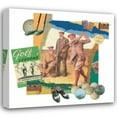 thumbnail image 1 of Melissa Markell 15x15 Gallery Wrapped Canvas Wall Art Titled - Tee Off, 1 of 4