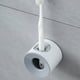 thumbnail image 1 of Soporte para cepillos de dientes para lavabo, estante adhesivo, plástico impermeable, diseño minimalista, para baño, organizador de pared, ideal para viajes, solución de almacenamiento, 1 of 6