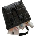 thumbnail image 5 of LinYooLi Puffer Tote Bag for Women Boho Quilted Handbag Padded Shoulder Bag Winter Soft Lightweight, 5 of 8