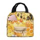 thumbnail image 1 of Easygdp Honey Bee Bolsa Térmica Premium - Tela Oxford Impermeable, Gran Capacidad, Bolsillo Frontal, Unisex para Trabajo, Escuela, Actividades al Aire Libre y Picnics, 1 of 8