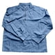 thumbnail image 4 of Hombres Zip Up Sudadera con Capucha de Pie Cuello Lavado Denim Afligido Medio Cremallera Manga Larga Casual Superior Poliéster Mezcla Chaqueta, 4 of 8