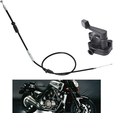 OTTULUR Thumb Throttle Cable Accelerator Handle Assembly Replacement for Vehicle Quad Pit Bike 50cc 70cc 90cc 110cc 125cc