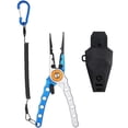 thumbnail image 2 of Pinces de Pêche Multifonctionnelles, Pinces Polyvalentes pour la Pêche en Plein Air, Pinces à Anneau Fendu, Coupe-Fil avec Hameçon, Pinces de Pêche Autobloquantes avec Ressort Anti-Perte, Multitool de Pêche, 2 of 7