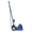 Blue, variant on Wisykoke 35 Ton Air Hydraulic Floor Jack for Trucks & Tractors Heavy Duty 77,000 LBS Capacity Low Profile (10"-21.19"), 4 Adapters (10/25/60/100mm), 46" Adjustable Handle, Dual Power (Air/Hydraulic)