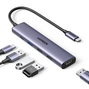 UGREEN 5 in 1 USB Hub, USB C to 4K HDMI, USB 3.0/2.0, PD 100W, Compatible for MacBook Laptop Tablets