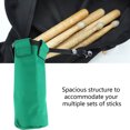 thumbnail image 3 of Drum Stick Bag Holder, Large Capacity Waterproof Oxford Cloth With Clamp For Playing, 3 of 8