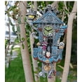 thumbnail image 3 of Cuckoo Clock Resin Statue Wall Clock Decoration Cuckoo Clock Resin Statue Traditional Forest House Clock Decoration Handcrafted Christmas Wall Clock Resin Crafts Statue Ghost ANGGREK JB1030, 3 of 8