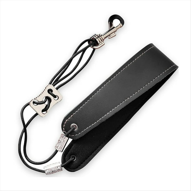 Correa para el Cuello de Saxofón Correa Ajustable para el Cuello de Clarinete Correa Acolchada de Suave para Saxofón Alto y Tenor