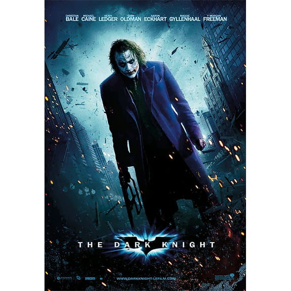 Batman - The Dark Knight - Movie Poster (The Joker - Reg.) (Size: 27" X 39")