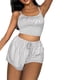 thumbnail image 1 of Conjunto de Pijamas Gibobby para mujer talla grande gris, 1 of 5
