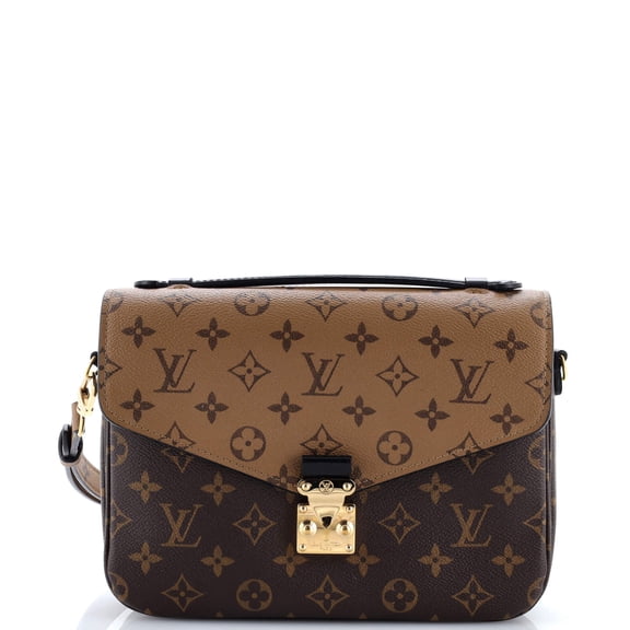 Pre-Owned Pochette Metis Reverse Monogram Canvas By Rebag