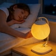 thumbnail image 7 of Lamp with Wireless Charger, Touch Control Night Light, Dimmable LED Table Lamp, Eye Protection Reading Light, Portable USB Rechargeable Bedside Lamp for Bedroom and Office A, 7 of 7