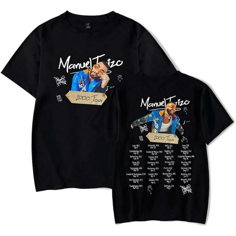 Manuel Turizo 2000 Tour T-shirt Unisex Crewneck Short Sleeve Tee