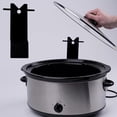 thumbnail image 4 of Slow Cooker Lid Holder Heat-Resistant Reusable Pot Lid Stand Plastic Organizer for 6QT Crock Pots Space-Saving Hanging Rack, 4 of 7