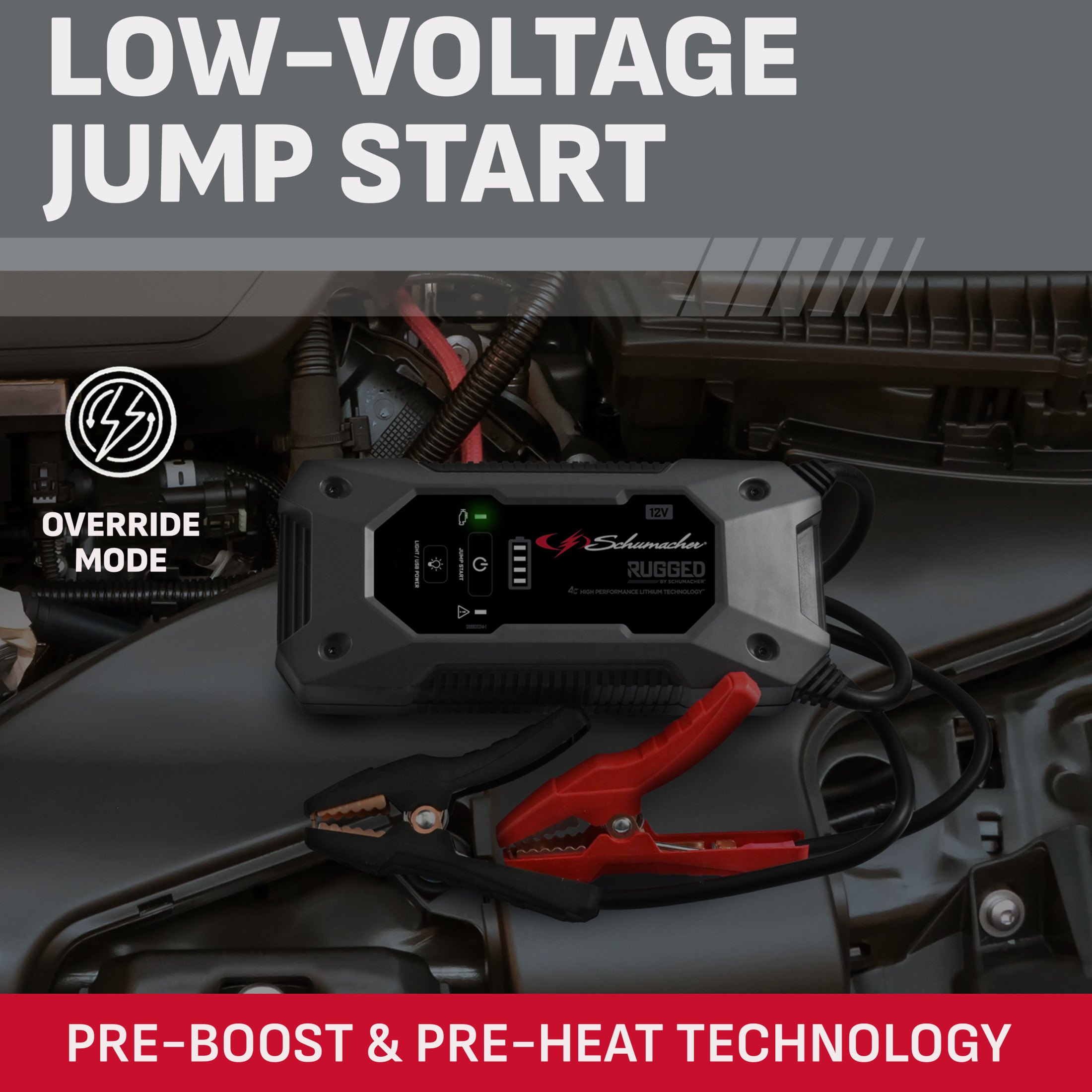 Schumacher Rugged 2500A Lithium Jump Starter, SL1596 photo 3