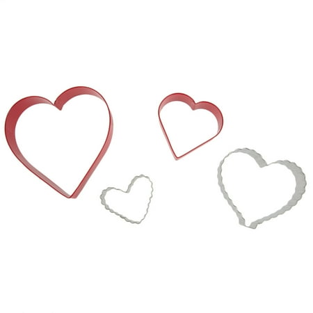 Heart Cookie Cutter - Wilton Nesting Metal Cookie Cutter Set, From the Heart 4 ct. 2308-1203