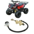 thumbnail image 4 of Brake Master Cylinder , 45mm Mounting Hole Professional Rear Brake Master Cylinder High Performance Ideal Replacement  For Go Kart ATV Chinese Dirt Bike, 4 of 8