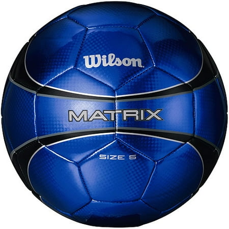Wilson Matrix Soccer Ball, Blue Size 4