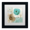 thumbnail image 2 of Trademark Fine Art "Beach Poppies IV" Canvas Art by Color Bakery White Matte, Black Frame, 2 of 4