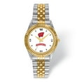thumbnail image 2 of LogoArt University of Wisconsin Pro Two-tone Gents Quartz Watch QUWI165, 2 of 3