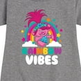 thumbnail image 3 of Trolls - Rainbow Vibes Poppy - Toddler & Youth Girls Fleece Dress, 3 of 5
