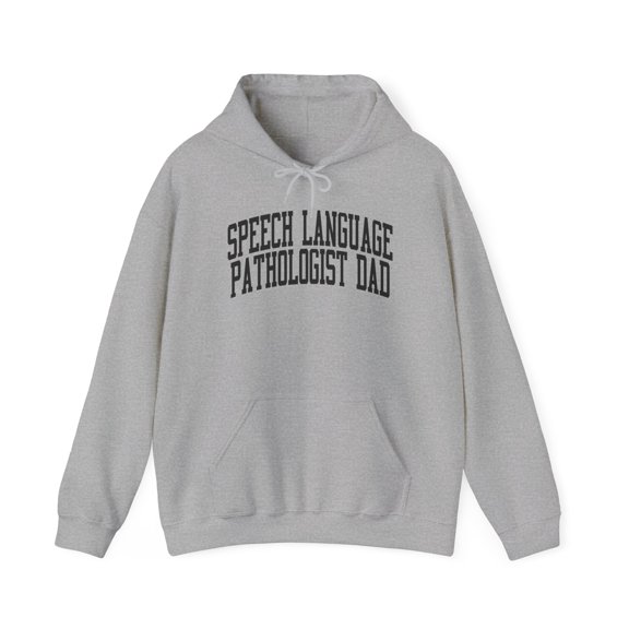 Speech language pathologist SLP Dad Hoodie, Gifts, Hooded Sweatshirt