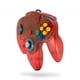 thumbnail image 2 of Control TeknoGame  para Nintendo 64 N64 rojo sandia, 2 of 2