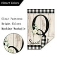 thumbnail image 3 of VOCHIC Monogram Letter Q Initial Garden Flag 12x18 Welcome Initial Family Last Name Personalized Sweet Home Flag Outdoor Decoration (ONLY FLAG), 3 of 6